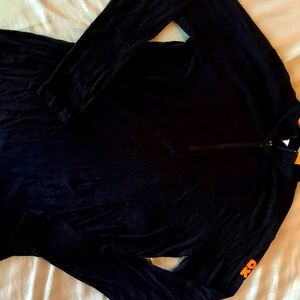 Dunkin’ Donuts black zip up  jacket
